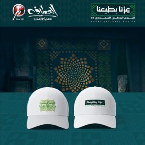 كاب بوليستر "عِزّنا بطبعنا" – خفيف وأنيق